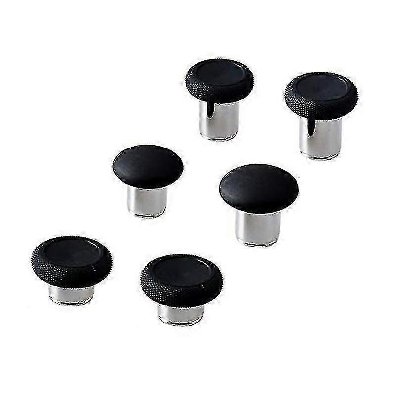 6 i 1 Skift styrepindsgreb Reservedele til en Elite-controller - sort