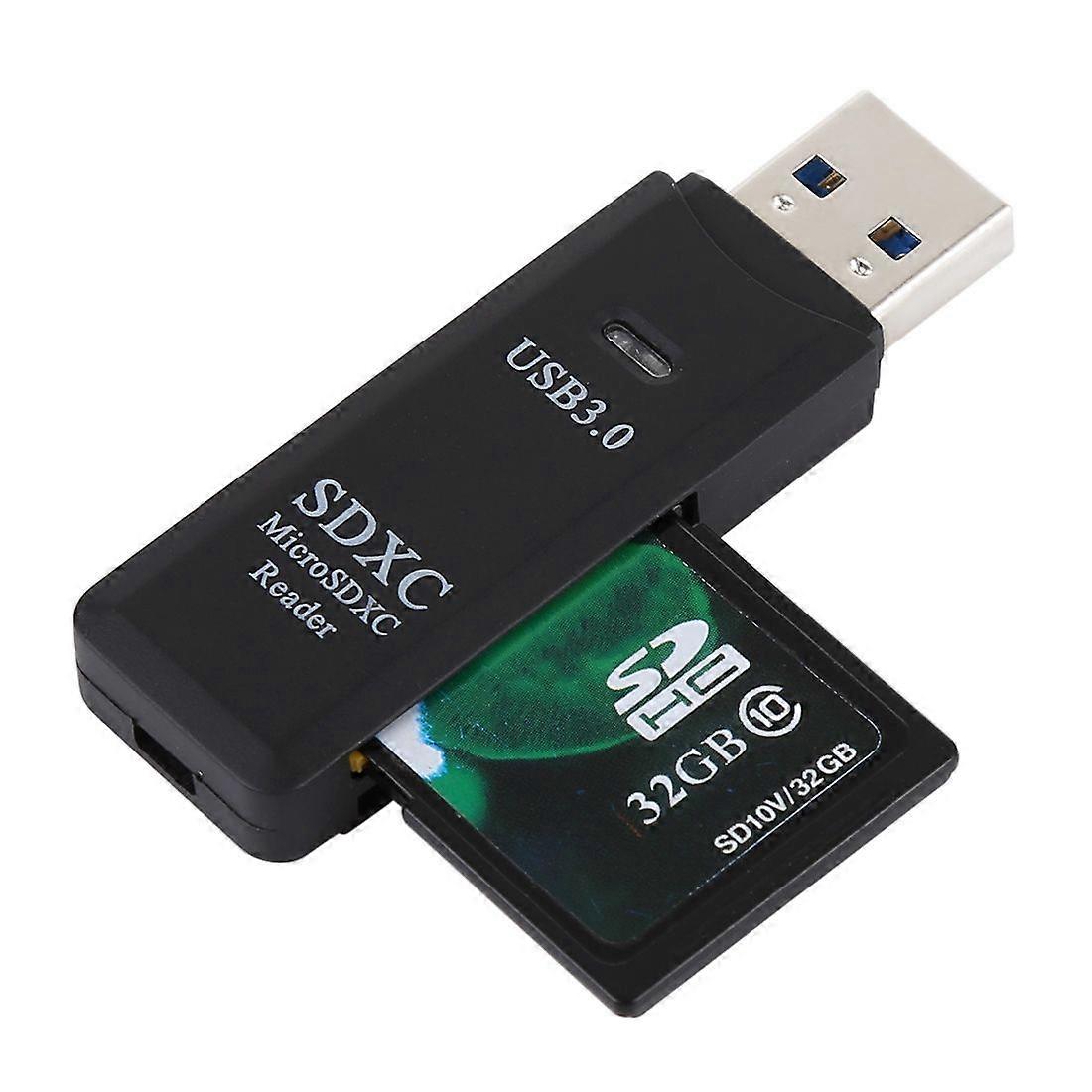 2 in 1 USB 3.0 Card Reader