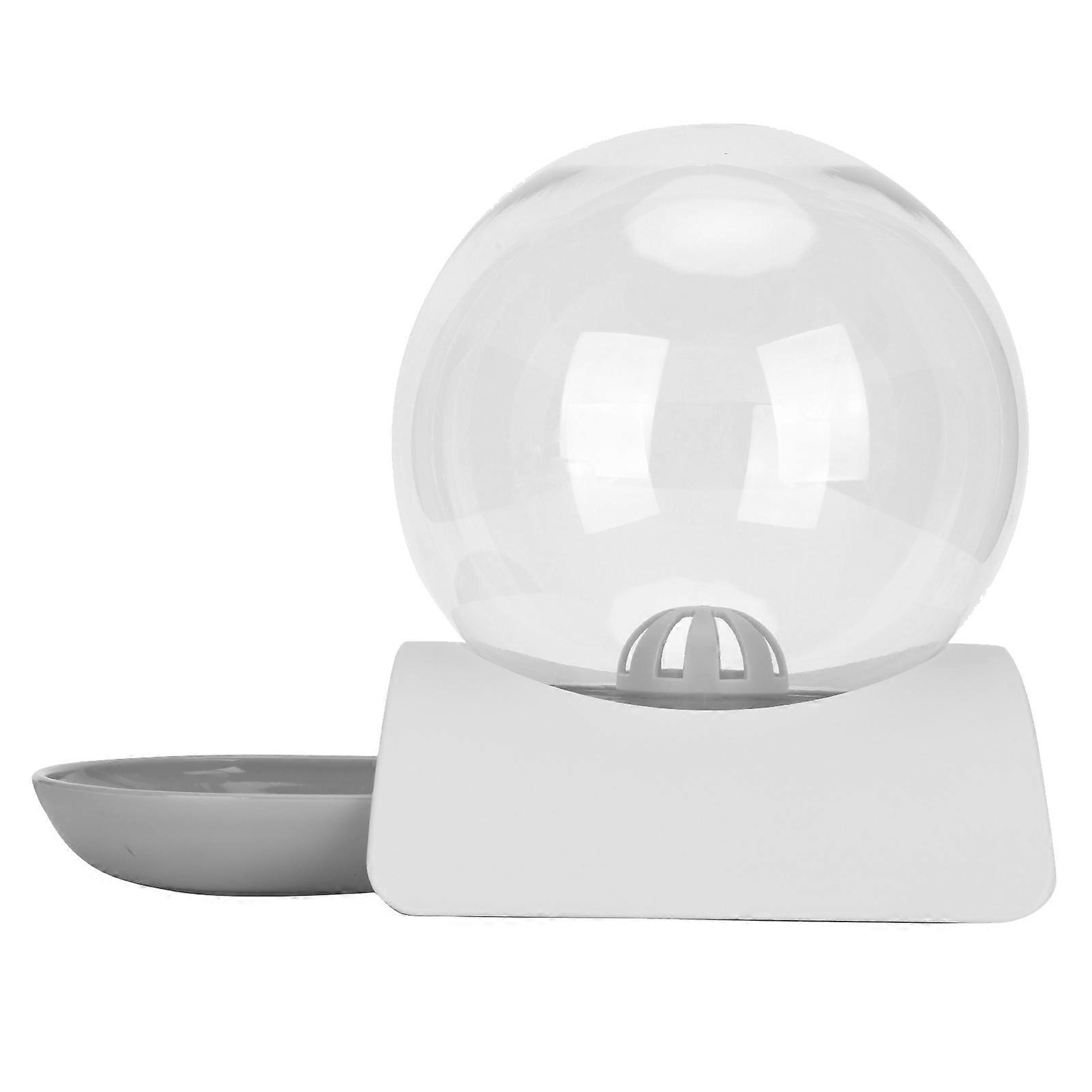 2.8L Pet Gravity Water Dispenser, Automatic Drinking Fountain for Pets