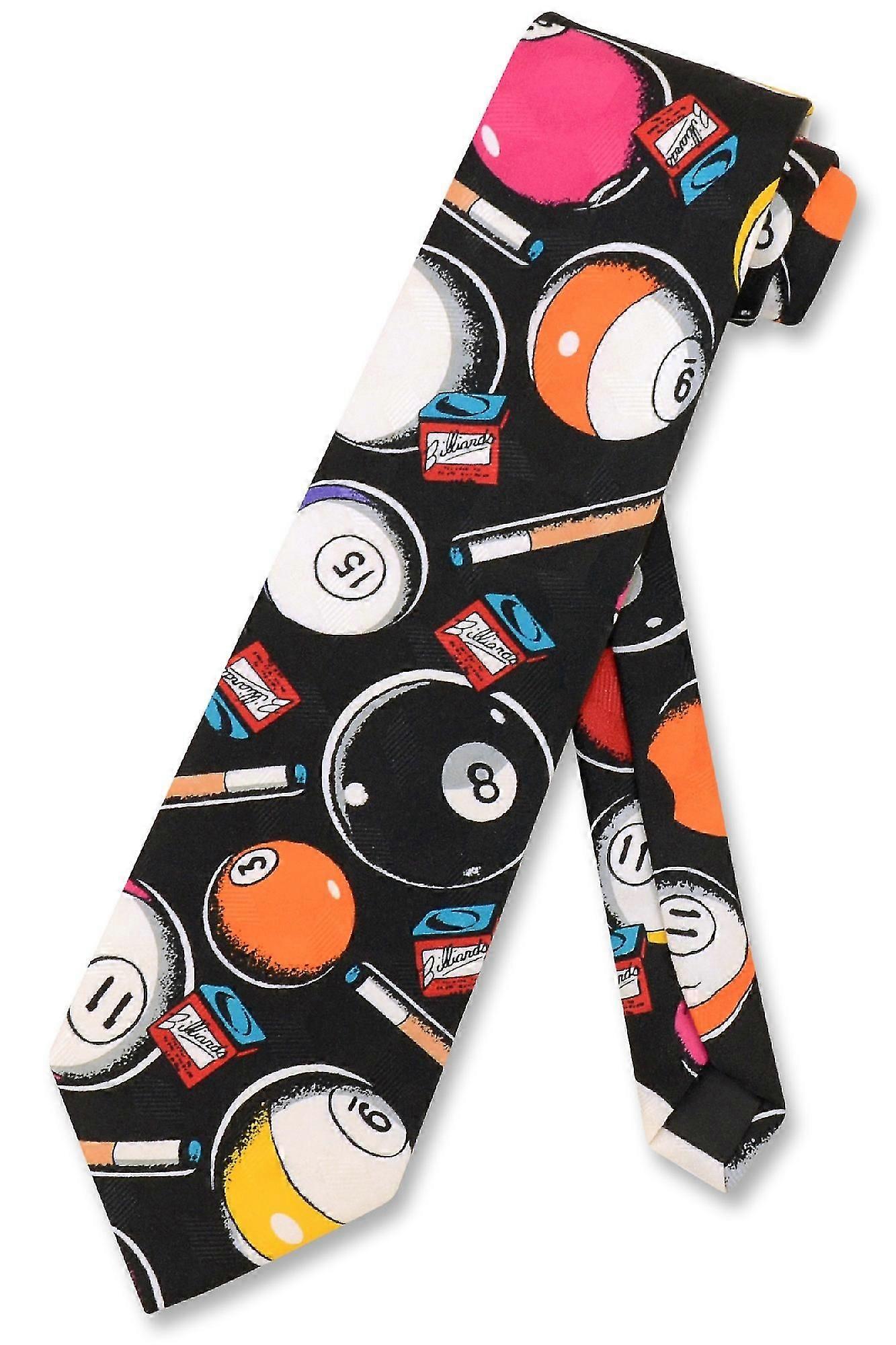 2025 Billard Kugeln Krawatte Queue Sticks Pool Thema Design Herren Krawatte