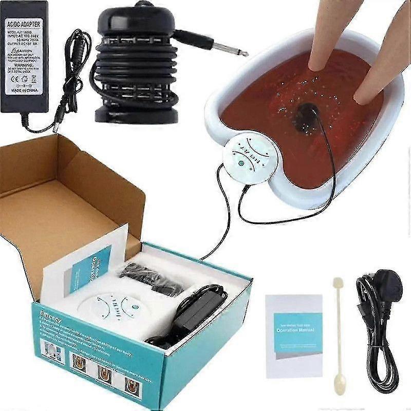 Ionic Foot Spa At Home And Cleanse - Ionic Foot Bath Machine, Detoxify Your From HazardousWithout basin