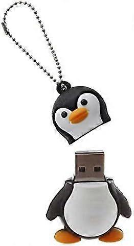 Penguin USB 2.0 Flash Drive Storage and Data USB Stick Black, 32 GB