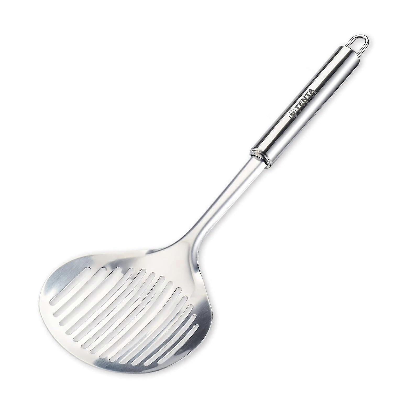 Multi-function stainless steel oil filter spoon