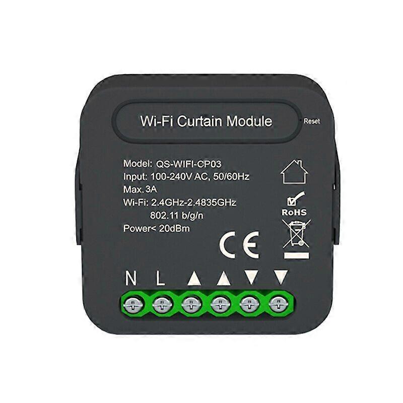 Tuya WiFi Smart Curtain Switch Module Roller Blinds Shutter Motor Smart Life APP