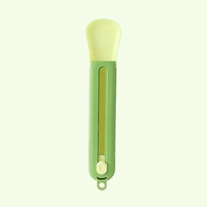 Cat feeder cat strip squeeze artifact pet liquid snack spoon meat paste food feeding spoon long handle spoon