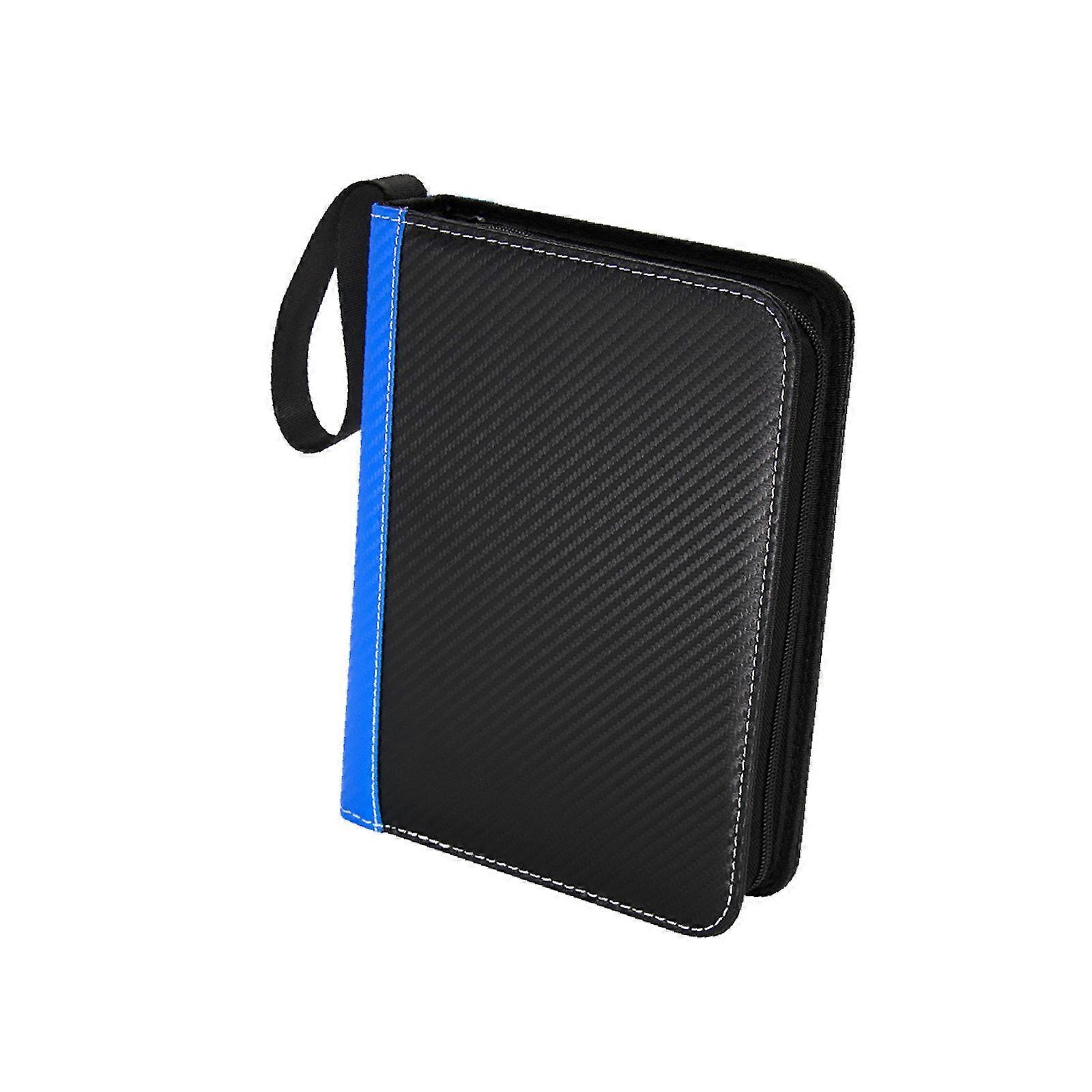 Kortsamling Bindemiddel Album Display Holder Ermer Glidelås Solid Vanntett 9