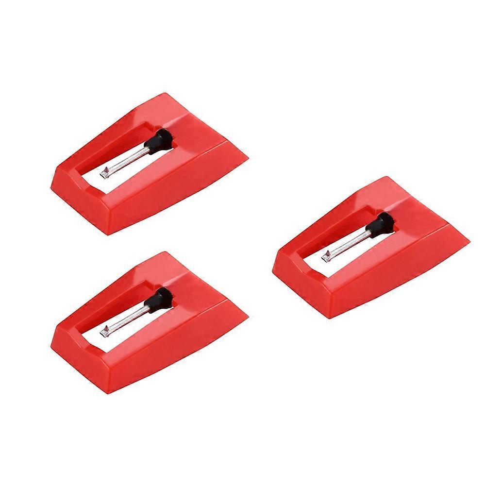 3Pcs Stylus Record Player Needle for LP Turntable Phonograph Record