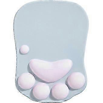 لوحة ماوس مع مسند معصم ، لوحة ماوس مريحة ، لوحة ماوس Kawaii Cat ، لوحة ماوس جل السيليكون