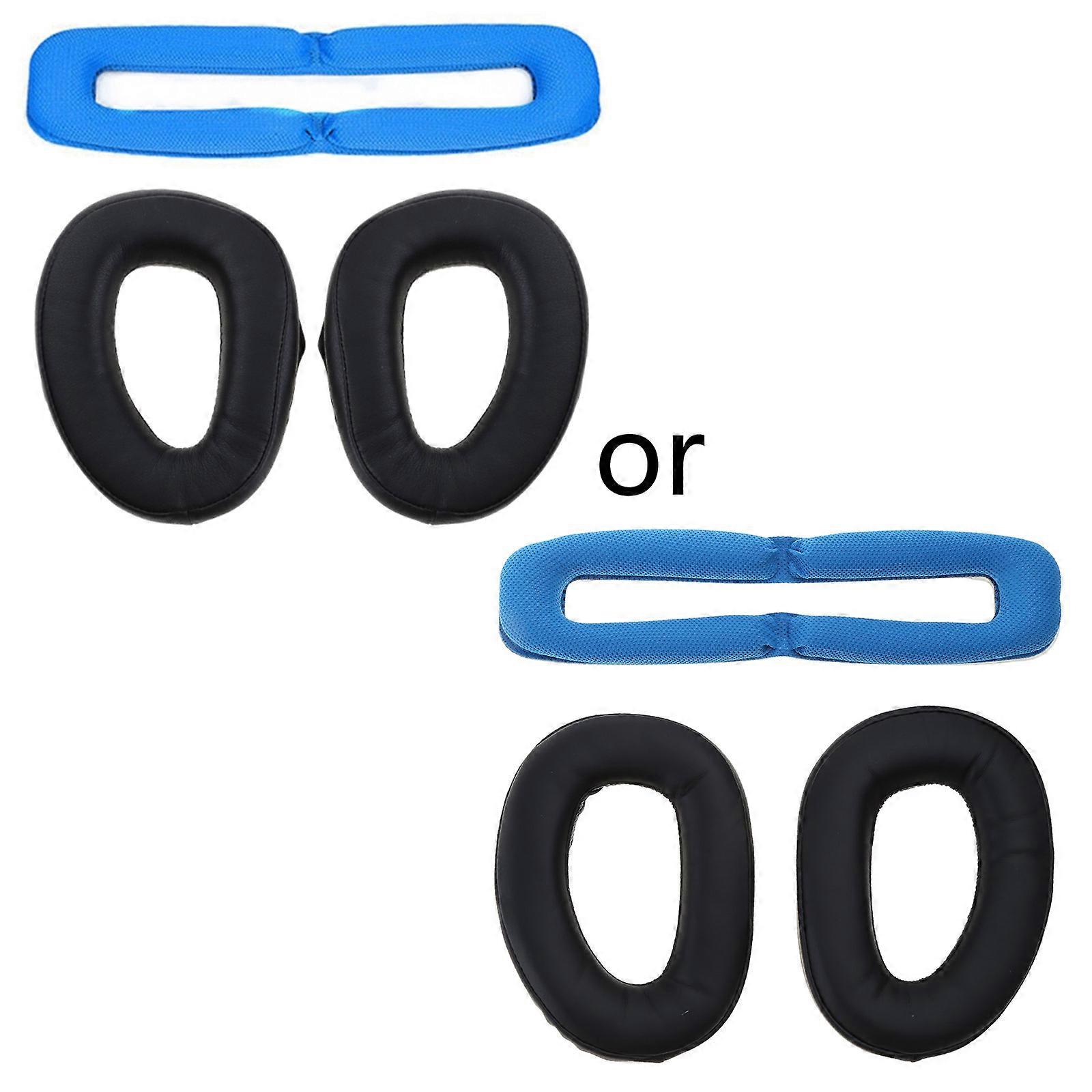 Replacement Earpad Headband For for GSP300 301 302 303 350 370 Blue