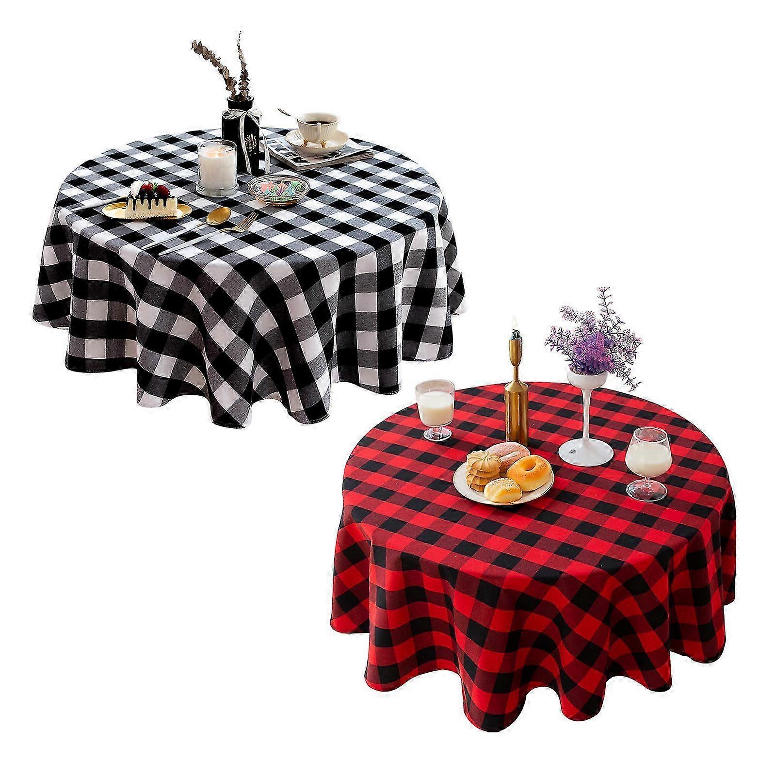 غطاء طاولة مفرش طاولة دائري قماش طاولة زفاف للحفلات لمطبخ غرفة الطعام 2024 جديد SZRH A-N