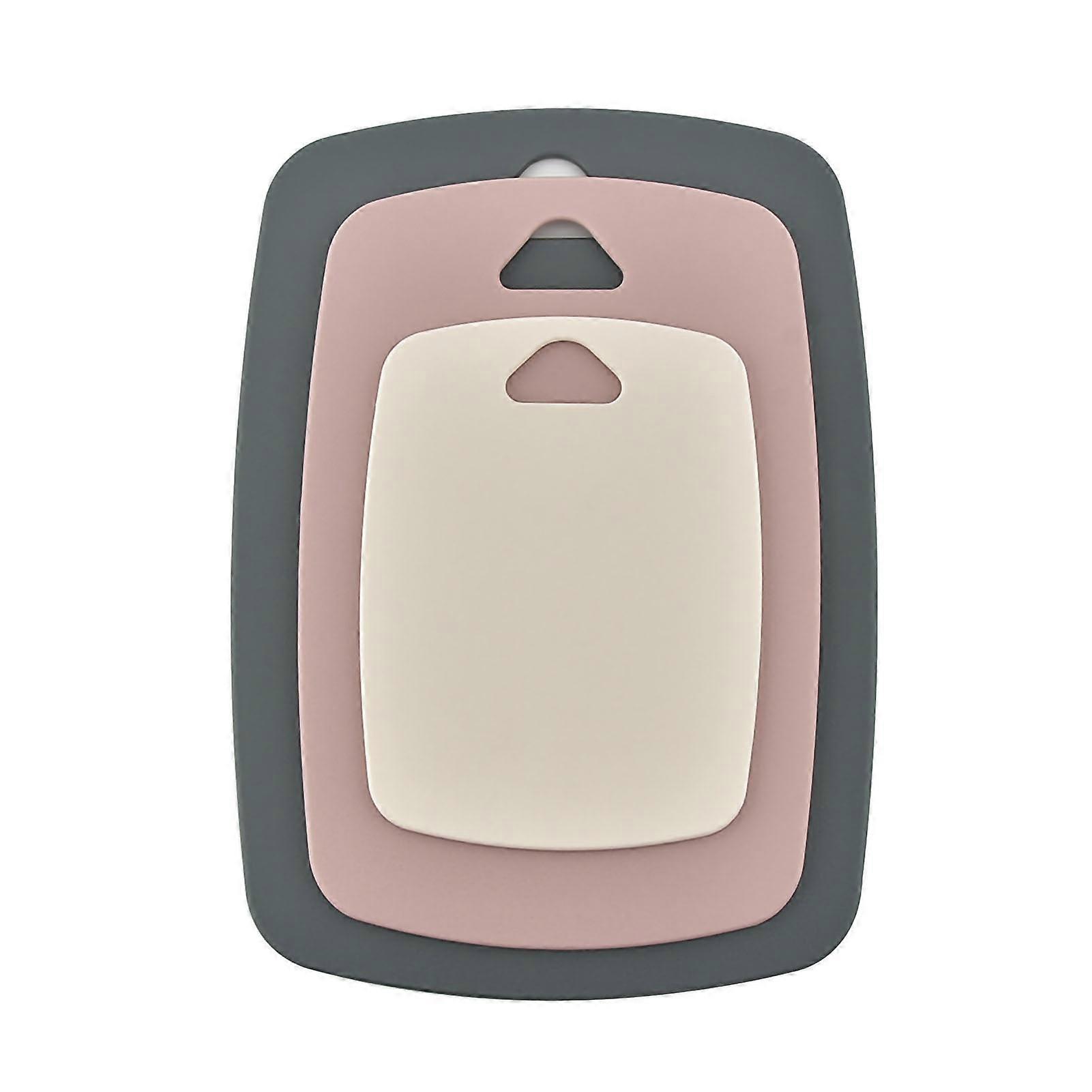 3pcs Cutting Board Set Safe PP Easy Grip Handles Multifunction Kitchen Chopping Board for Home