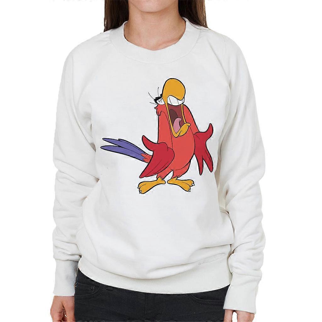 Disney Iago Shouting Parrot Aladdin Women's Sweatshirt