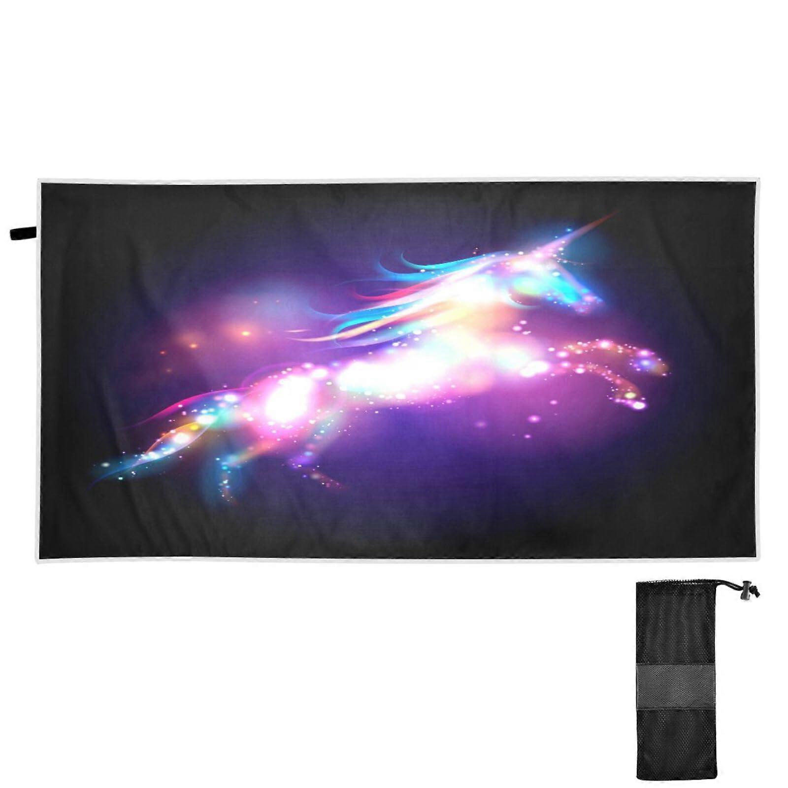Unicorn Sandproof Fast Drying Towel Beach for Pool 31'x71'