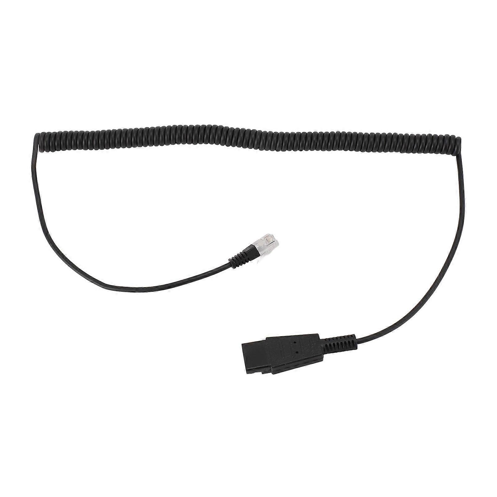 RJ9 to QD Adapter Cable RJ9 Quick Disconnect Cable for Plantronics for Avaya IP 1608 1616 9610 9620 9620L 9620C 9630 9630G