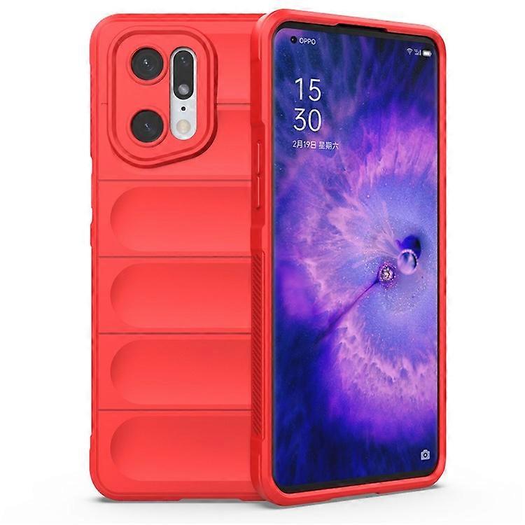 Compatible For Oppo Find X5 Pro Precise Cutout Durable Soft TPU Anti-slip Edge Phone Protector Rugged Back Case