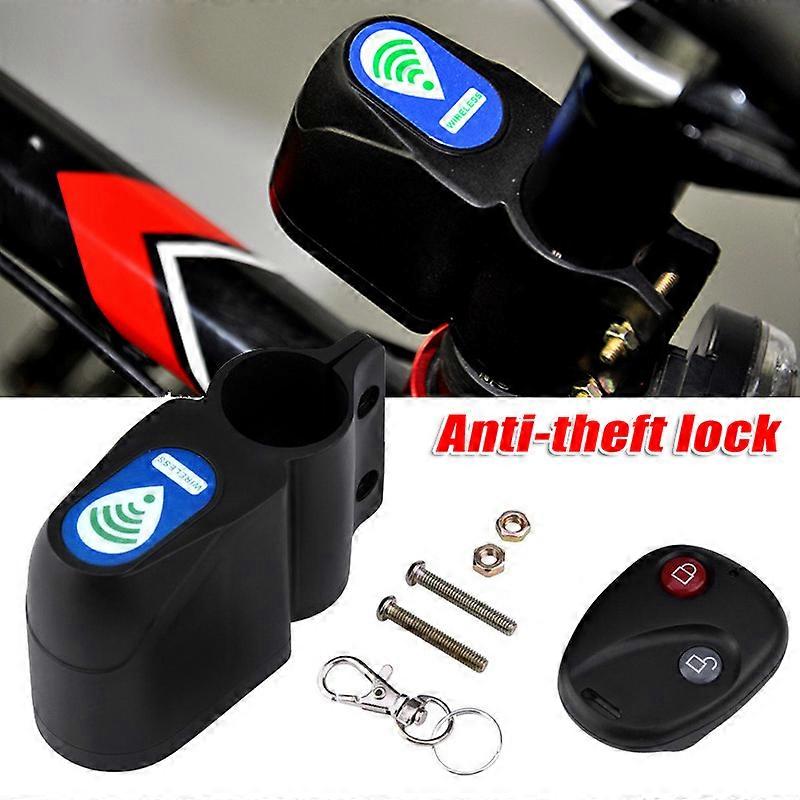 Bicycle Lock Anti-theft Cycling Security Lock Wireless Remote Control Vibration