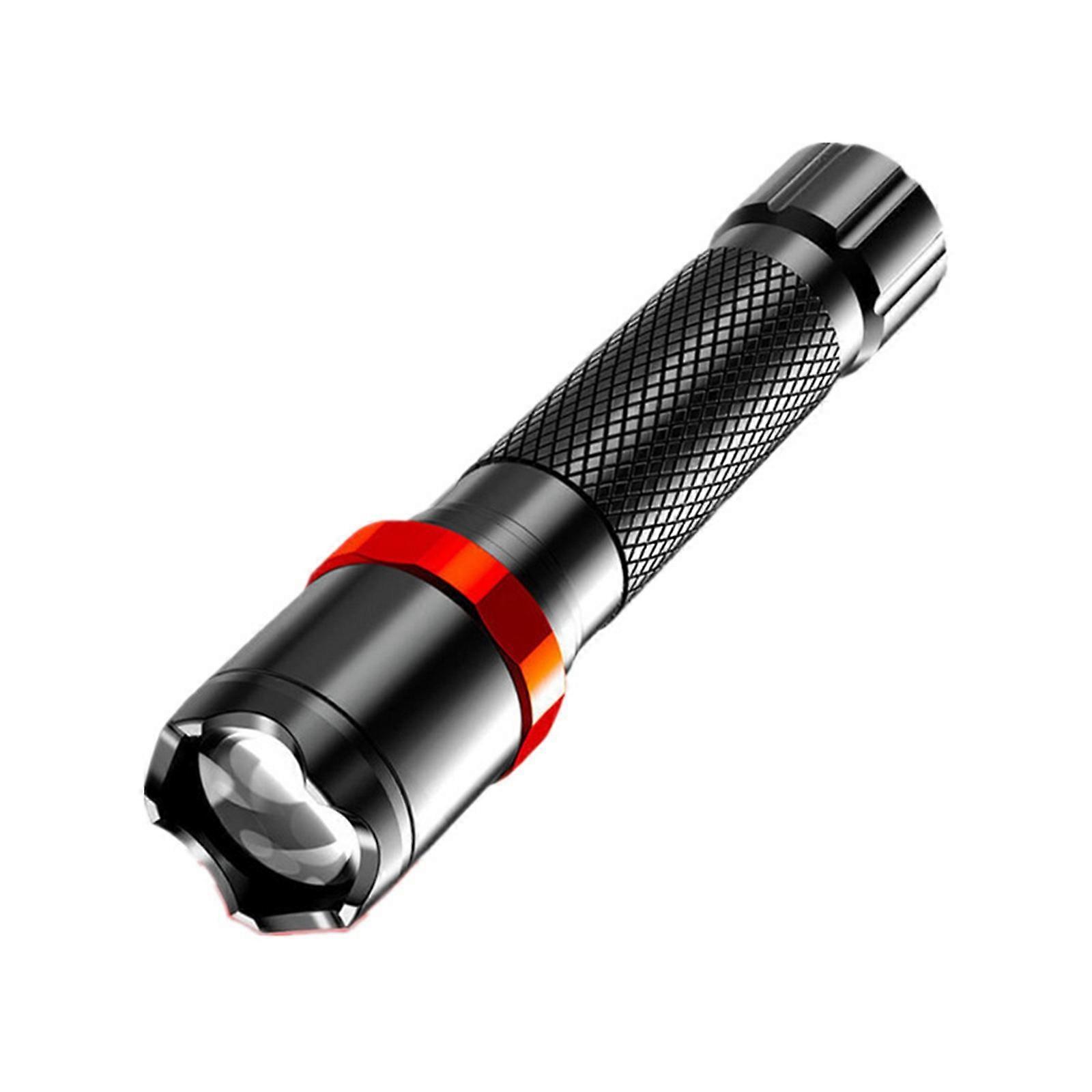 Outdoor Strong Light Long Range Multi Functional Rechargeable Telescopic Outdoor Emergency Flashlight AA392