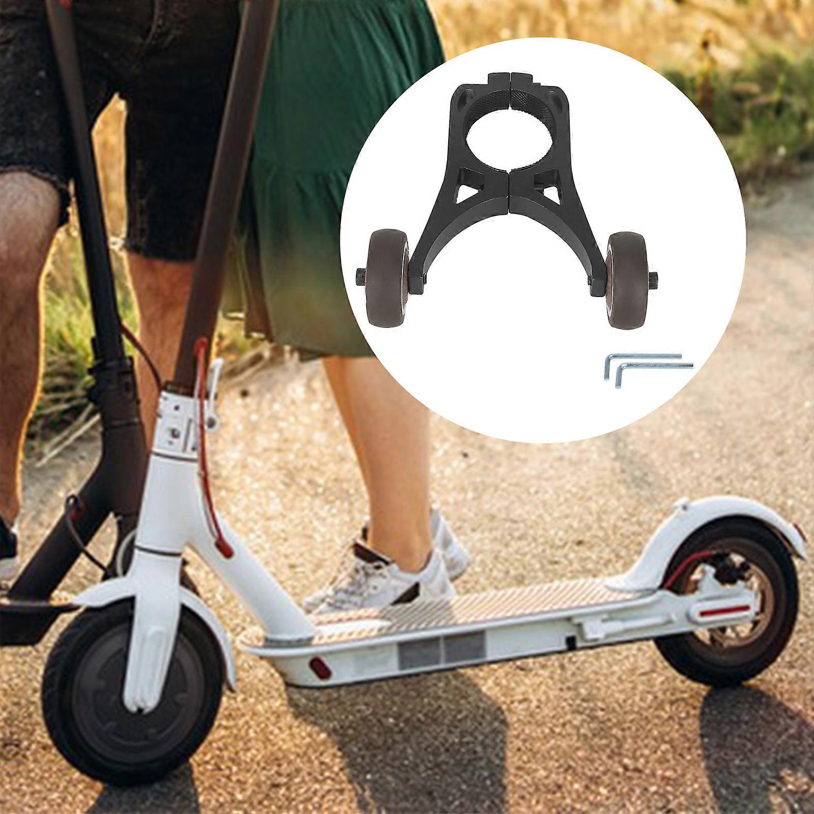 Handstand Auxiliary Wheel Folding Bracket Wheel Compatible for Ninebot F20 F30 F40 Electric Scooter
