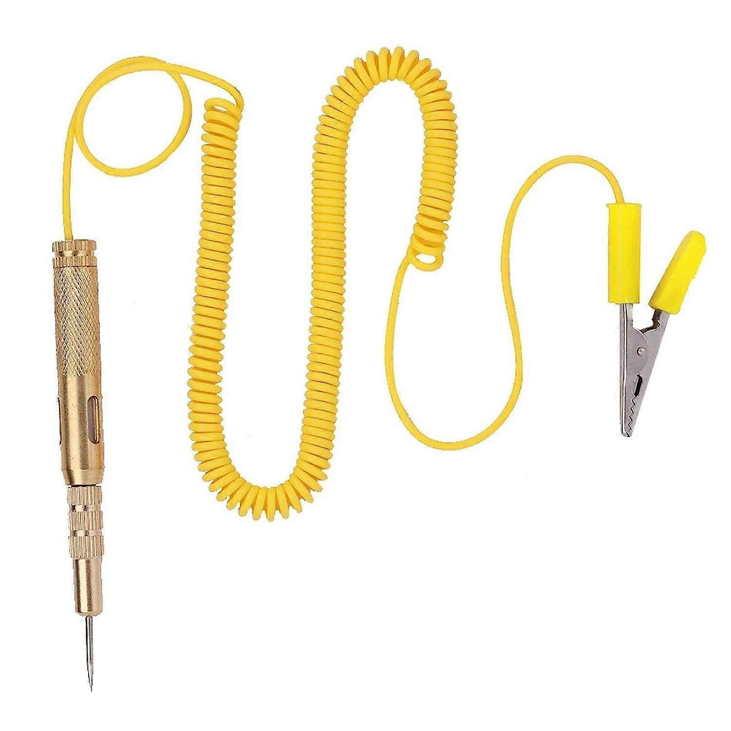 Circuit Tester, DC 6V 12V 24V Bulb Voltage Test Pen Voltage Tester for Car and Truck Circuit Tester Pen Circuit Finder Short Circuit Detector Trailers