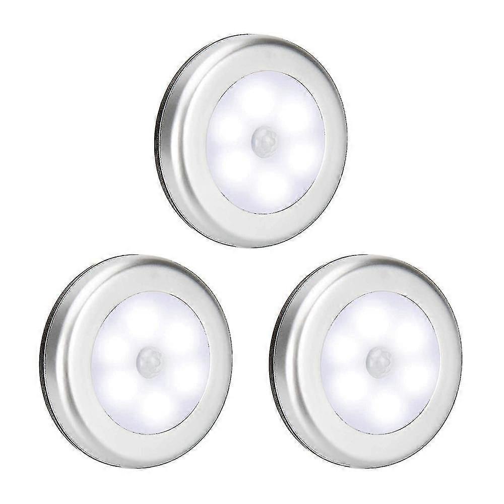 3 Pcs Of One Set Motion Sensor Lights,battery-powered Led