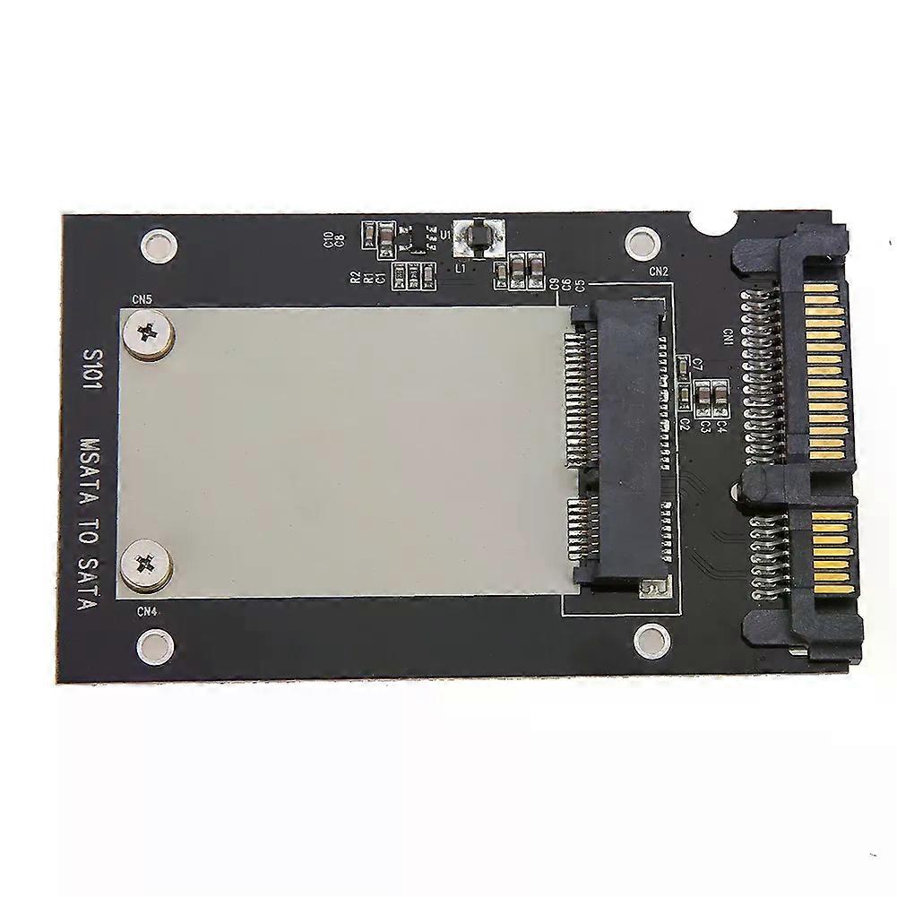 MSATA SSD to 25in SATA Convertor Adapter Card Computer Transition Card