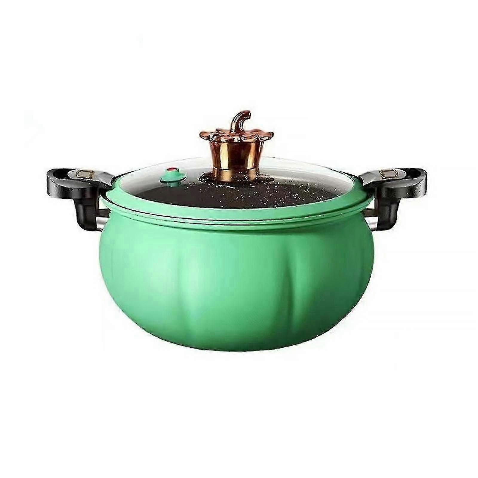 Mikrotrykk suppegryte, multifunksjonell gresskar mikrotrykkoker, suppegryte gasskomfyr universal for hjemmet, leilighet,