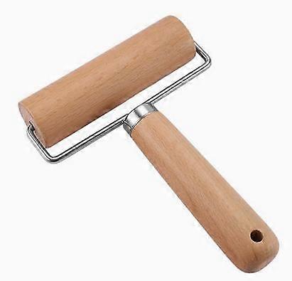 Wooden Rolling Pin Dough Dumpling Roller Easy Clean Making Noodles Cookies Pizza