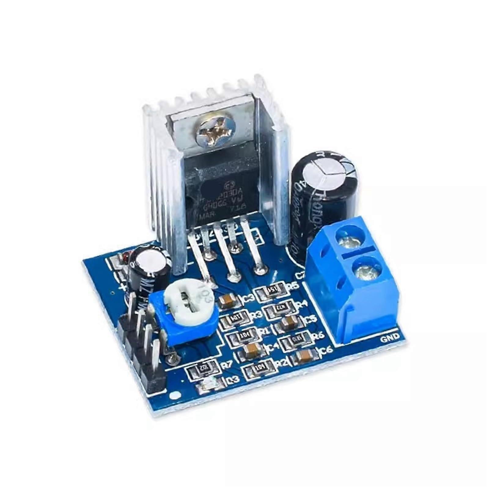 TDA2030A Amplifier Module 6V 9V 12V Single Power Supply DIY Audio Circuit Board for Home Audio Projects