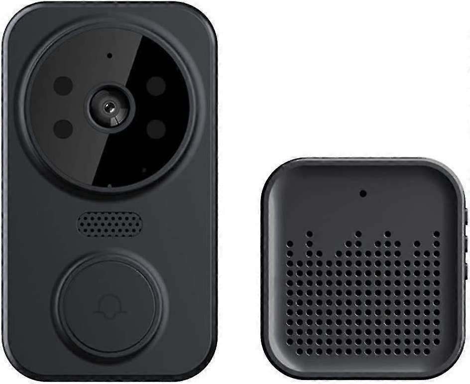 Wireless Remote Video Doorbell,smart Home Wifi Door Bell Outdoor Wireless Doorbell Camera Chime Two-way Audio Intercom Night Vision Smart Life App