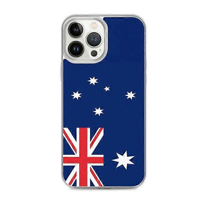 iPhone Case - Australia Flag - iPhone 13 Pro Max - Flexible - Multicolor - Modern Design