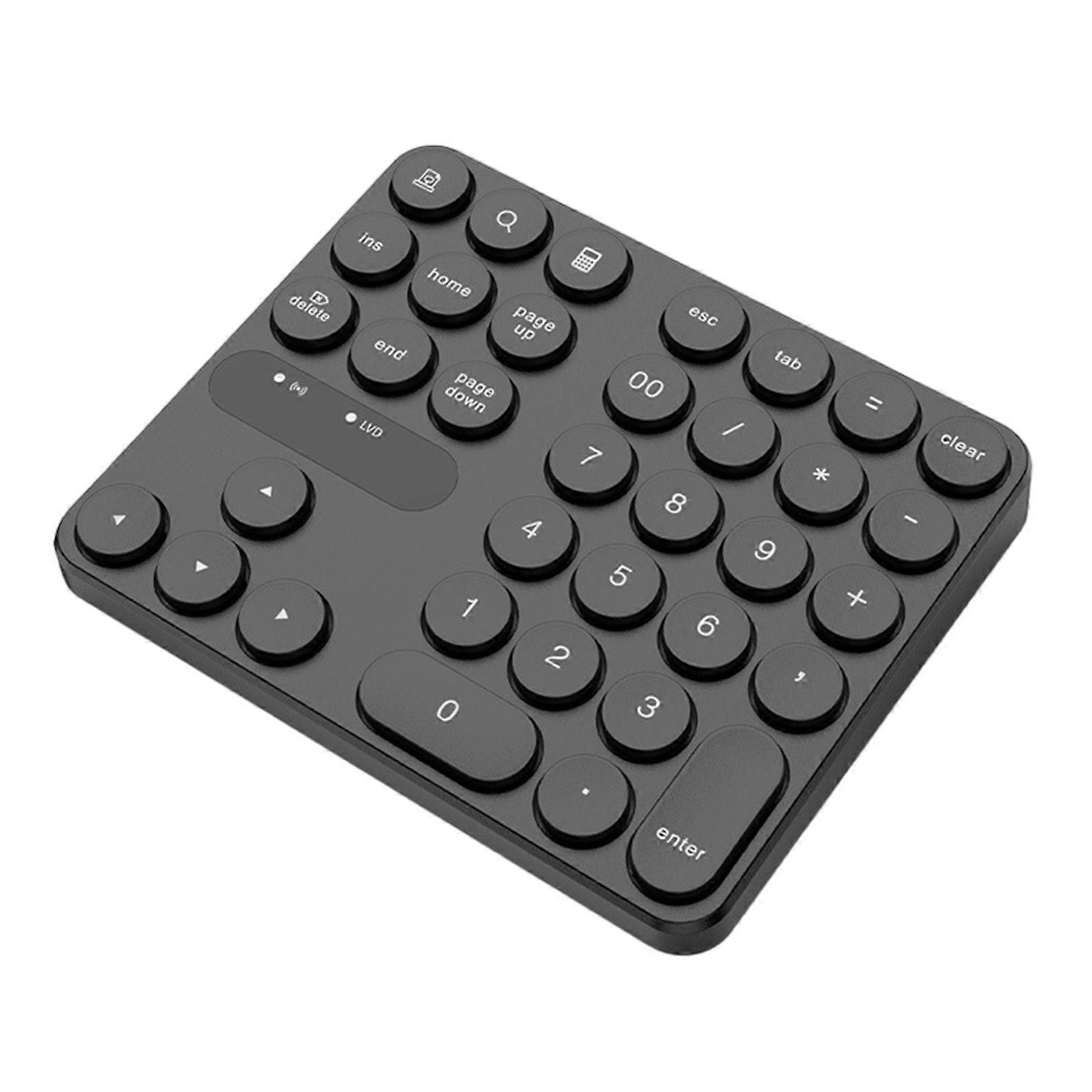 Numeric Keyboards Rechargeable Wireless Number Numpad for Pad Laptop Win Slinet Digital Keyboards