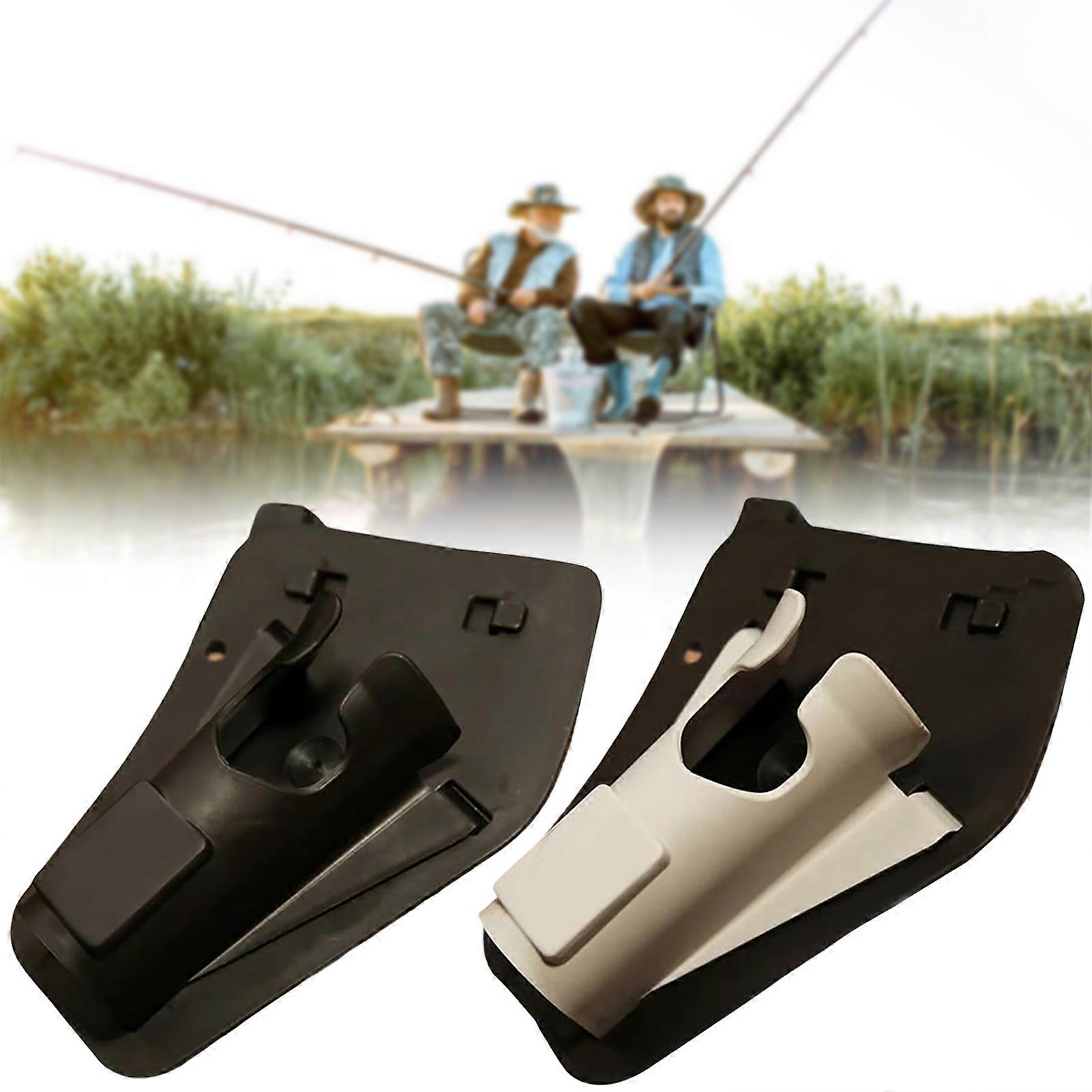 Slide-in Fishing Rod Holster Belt Clip Adjustable Hands-Free Holder for Wading Fly Fishing Gift for Fisherman