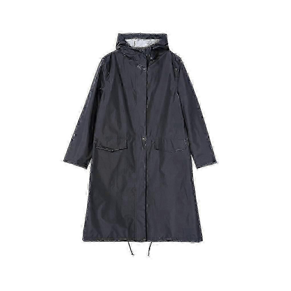 Andningsbar och vattentät lång regnjacka - snygga regnkläder för den europeiska marknaden