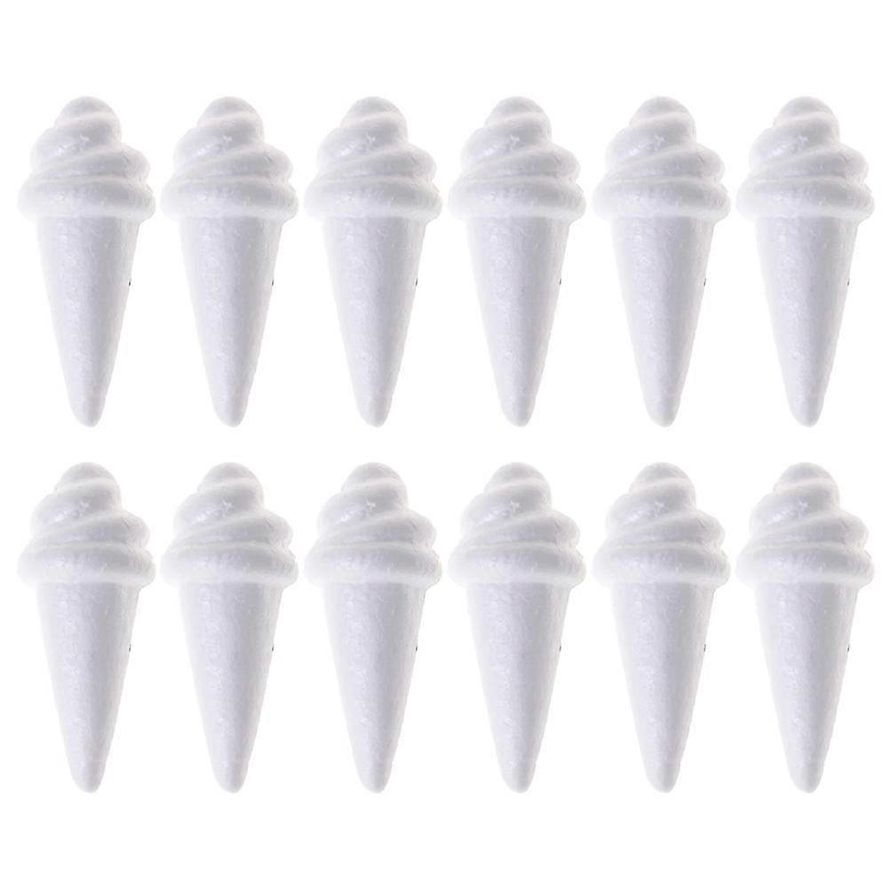 El Sanatları, Çiçekler, Kekler için 12 Adet DIY Çiçek Köpük Tuğla - 14.6x6cm Beyaz