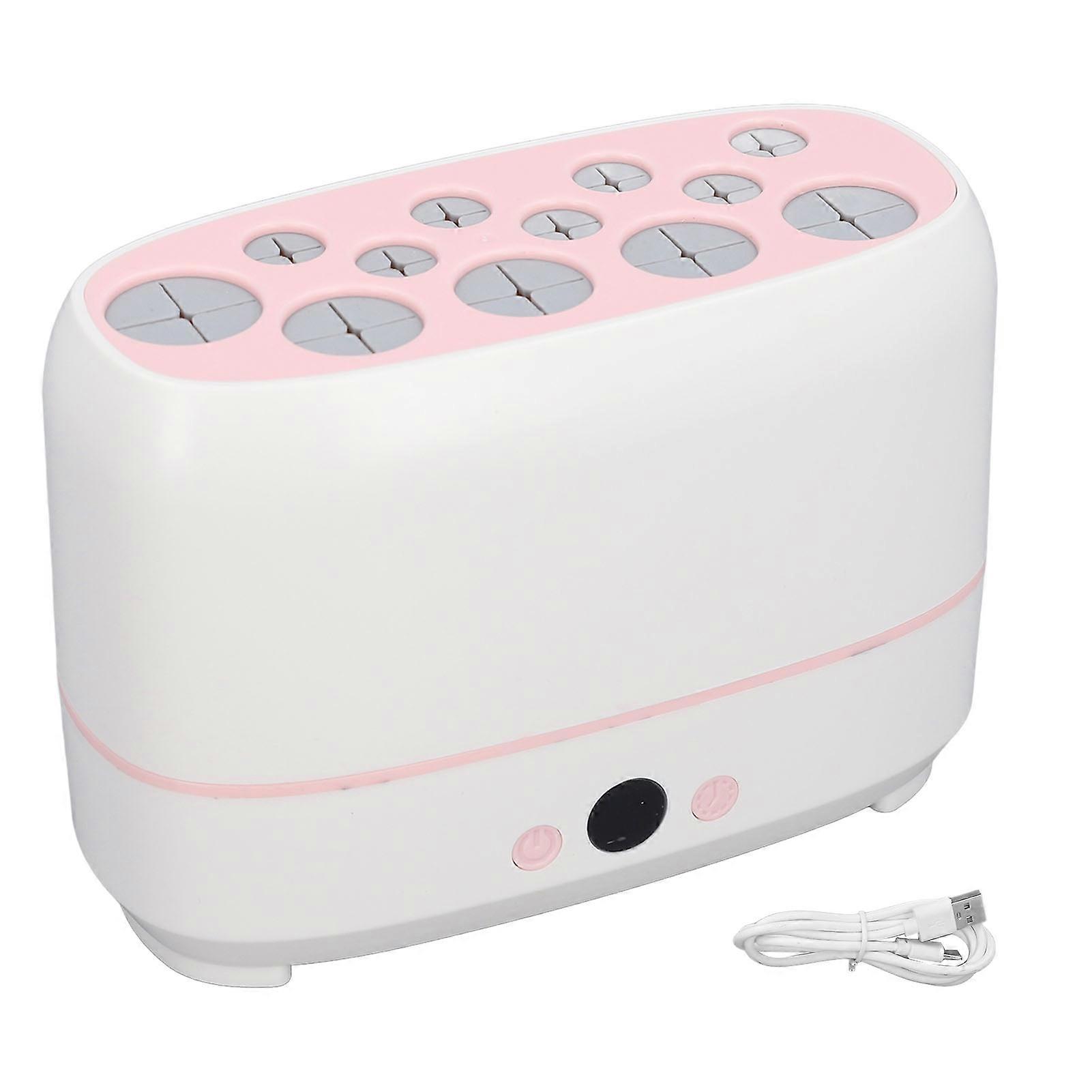 Séchoir à pinceaux de maquillage électrique automatique à 12 trous pour gagner du temps