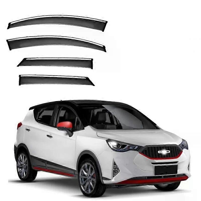 Applicable Window Visor Side Window Deflector Car Rain Visor Guard Car Accessories For EVO4 2020 2021 2022 2023