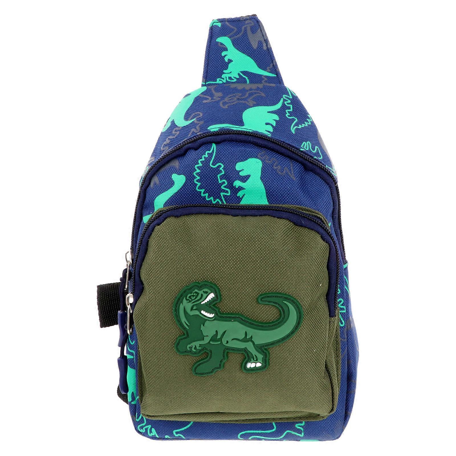 Here's a refined and engaging product description based on your input:

 

**1 Pc Cartoon Dinosaur Waist Bag – Stylish Crossbody Pouch for Snacks &