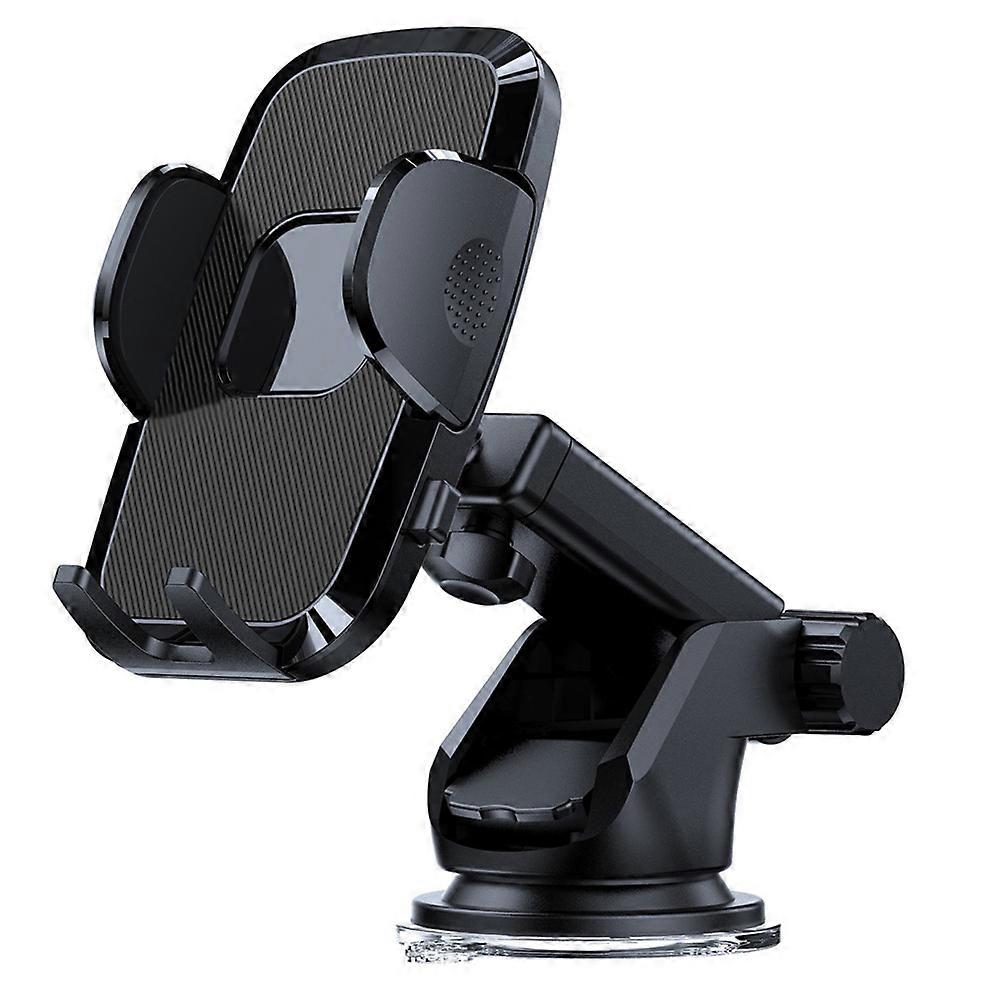 Suction Cup Multi Function Phone Stand for Vehicles, Durable Dashboard Holder with Skid Design, Easy Installation, Compatible with Various Devices
