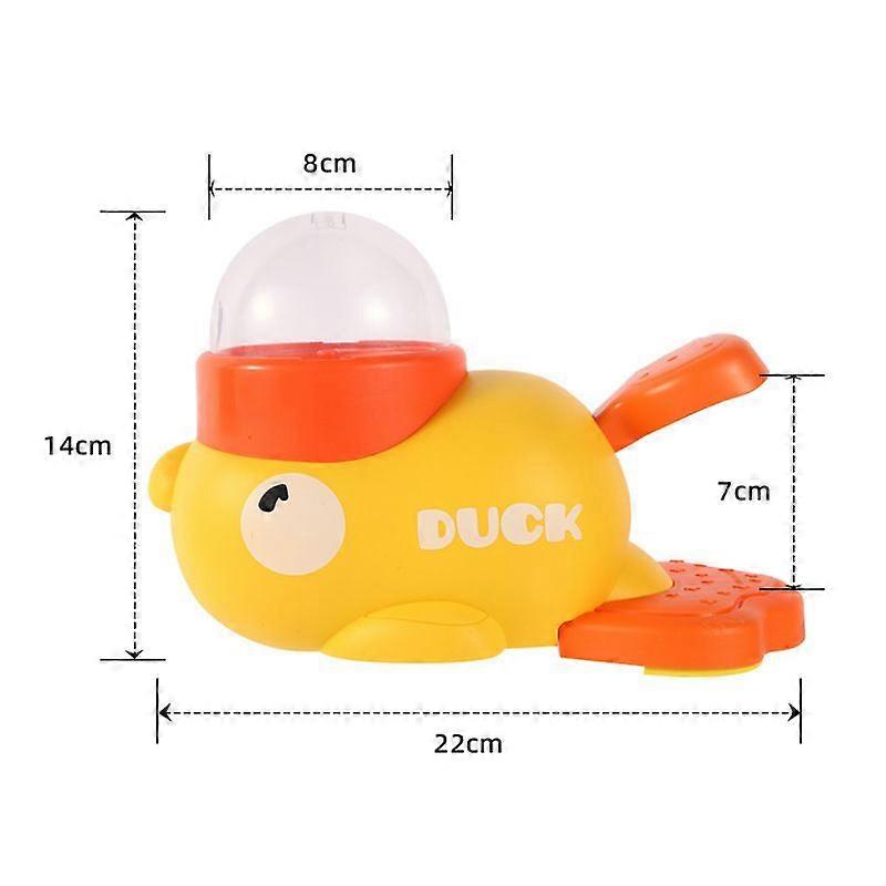 Chien interactif distributeur de friandises canard jouet, nourriture puzzle mangeoire lente