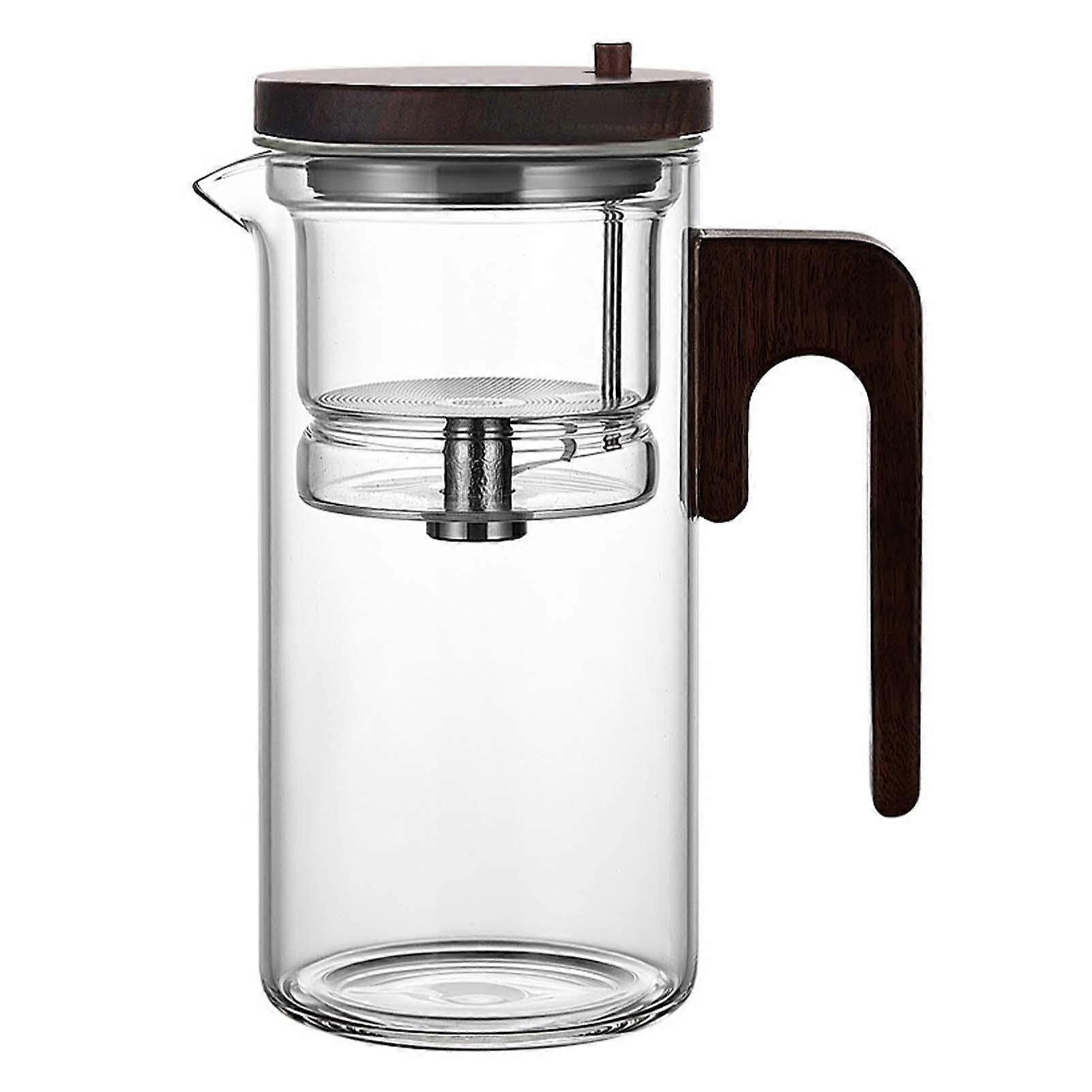 Glass Tea Bottle with Ergonomic Handle, Tea Infuser, Travel Mug