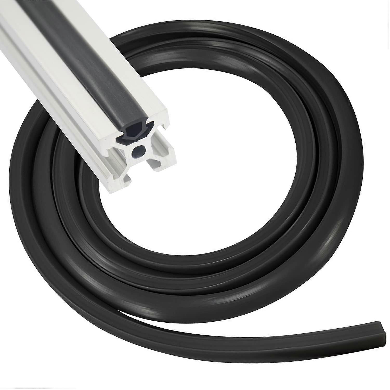 Aluminium Profile Edge Strips for 30 8 mm Series, Soft PVC Sealing Strips