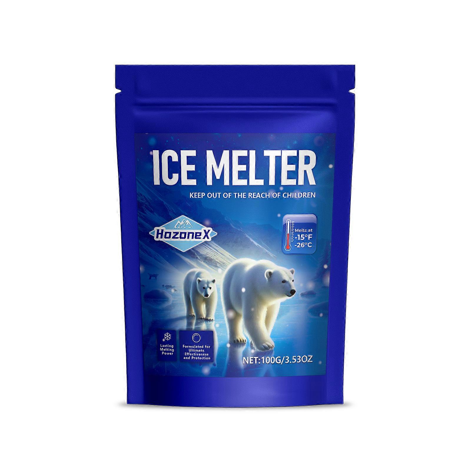 Ice Melting Agent, Cold Melting Agent For Snow Cleaning And Deicing Concrete In Winter