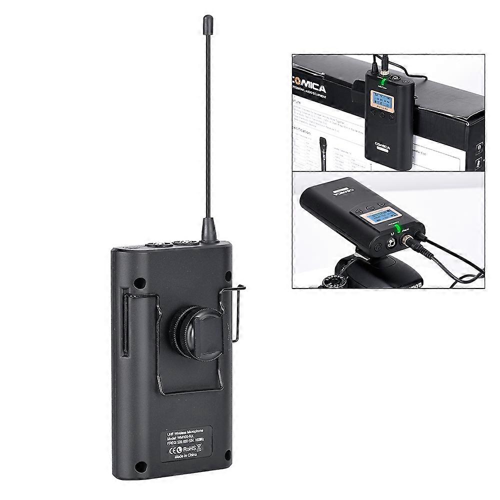 COMICA CVM-WM100H UHF Wireless Handheld Microphone System - 328ft Range, 48 Channels