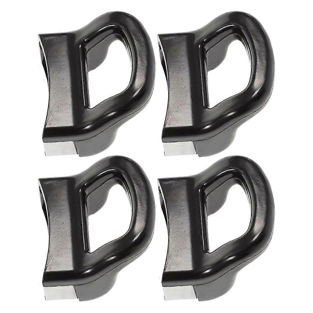 Pot Side Handle Replacement 4Pcs Black Easy Installation for Furniture Use