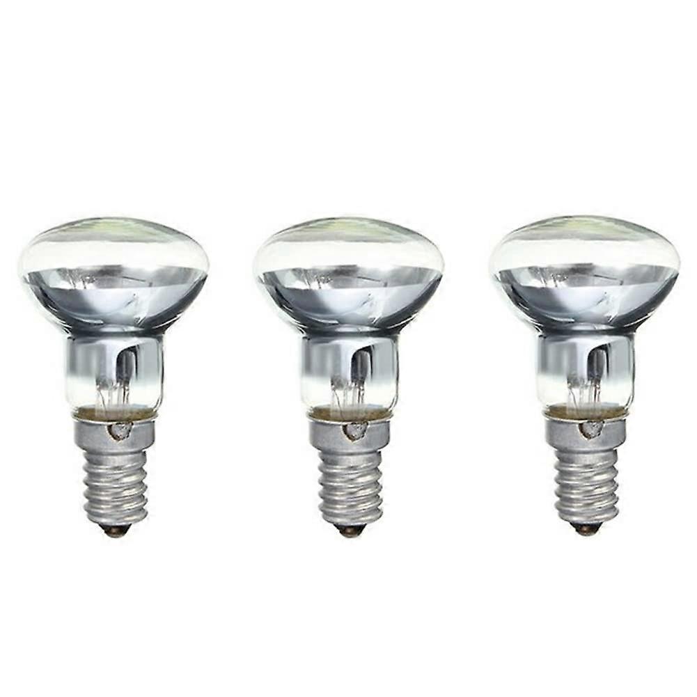 Lava Lamp Replacement E14 R39 30W Projector Screw Bulb Reflector Clear Lava Lamp Pack of 3