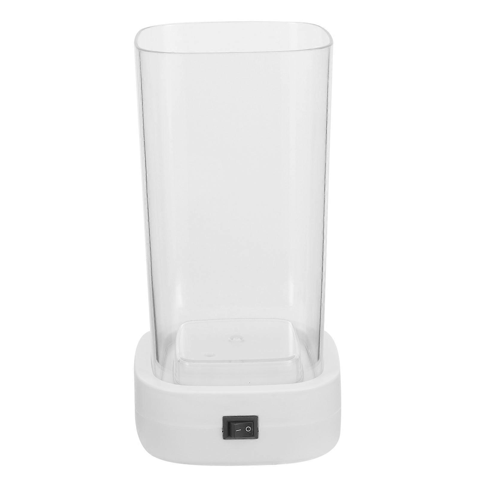 Eyeglass Cleaner Technology Portable Eyeglasses Cleaning Device For Home Use 18x9cm White Portable Design High Frequency Vibration 1Pcs