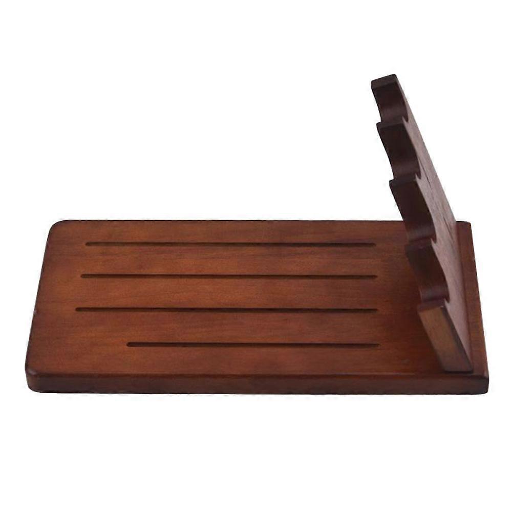 Brown Cutting Tool Storage Holder for Kitchen Use Made of Synthetic Material 1Pc