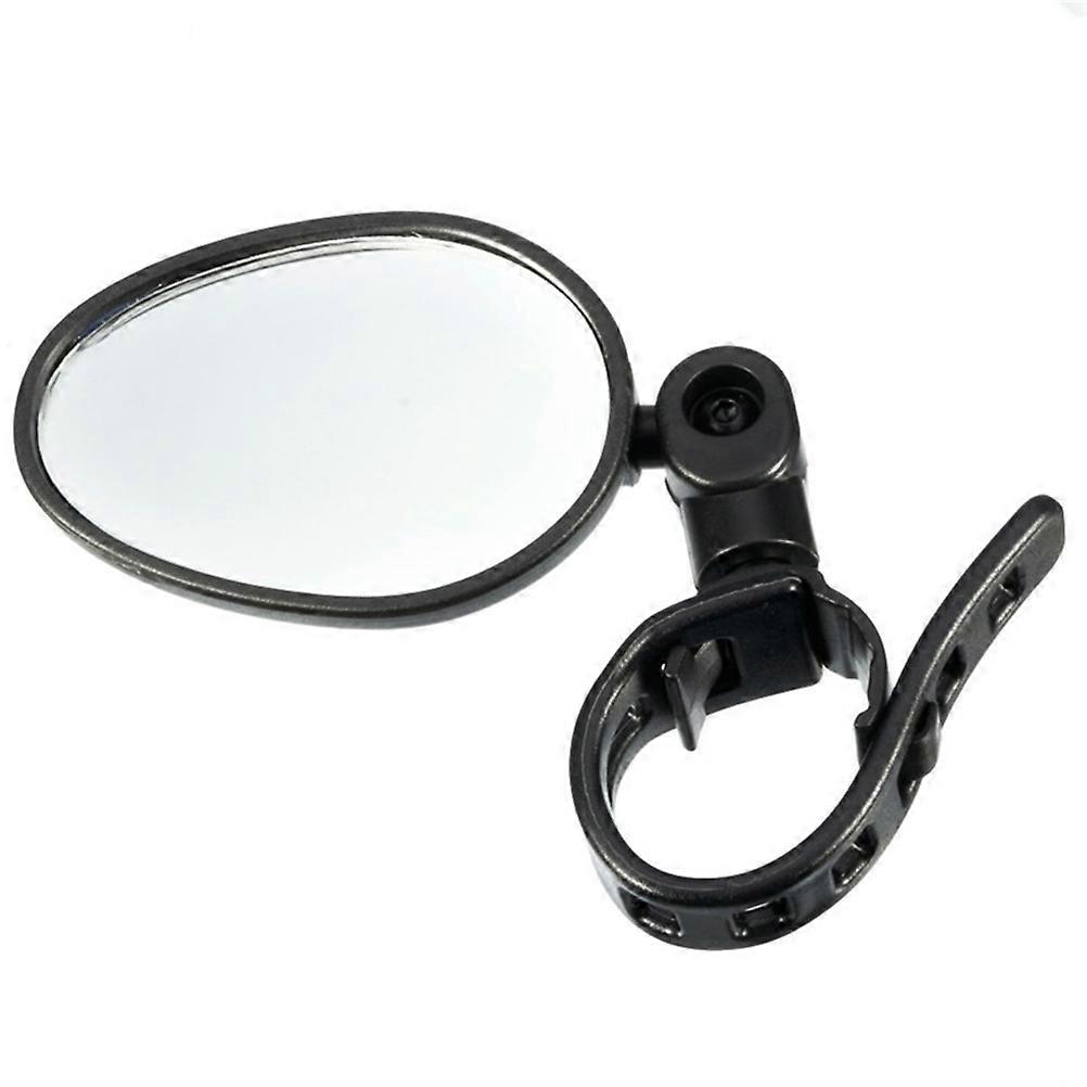 Bike Handlebar Mirror Fully Adjustable Lightweight Wide Angle HD Rear View Cycling Mirror for Handlebars Black