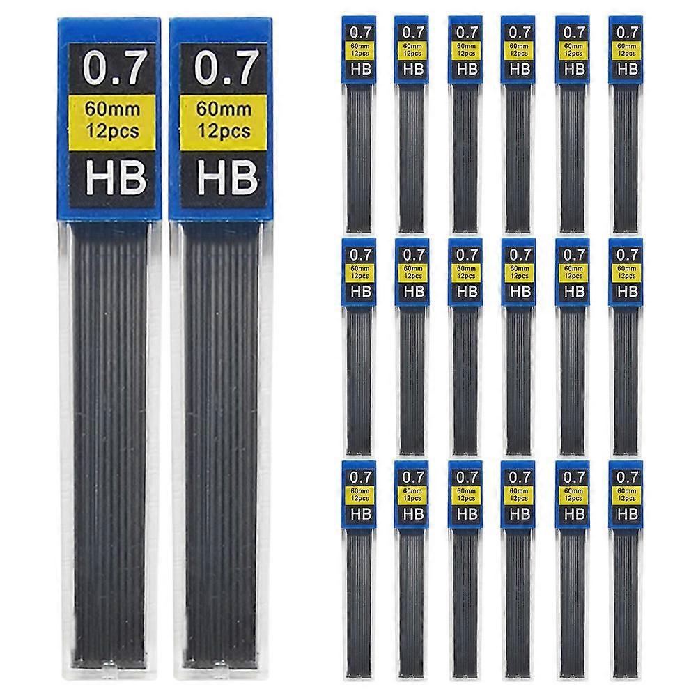 Black Pencil Lead Refills 0.7mm For Office Work 240Pcs