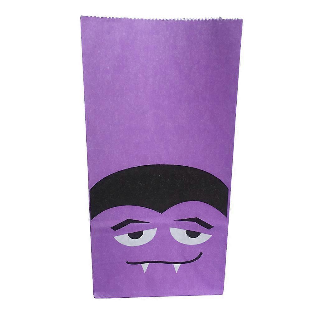 Tote Bags for Treats Snacks Tote Bag Rectangular Shape Assorted Color 6Pcs